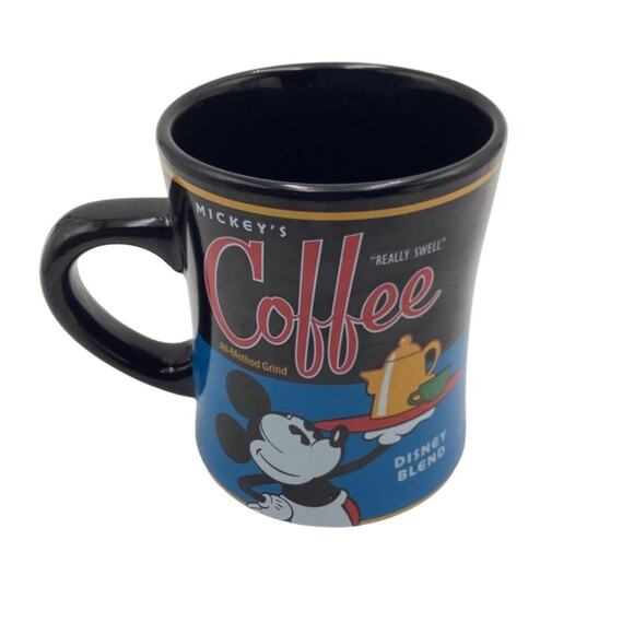 Disney Mickey Mouse "Really Swell" Coffee Mug Theme Parks - Picture 1 of 9